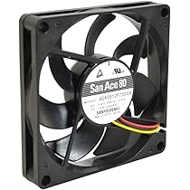 Amazon | オウルテック PCケース用山洋電気冷却ファン PWM 8cm